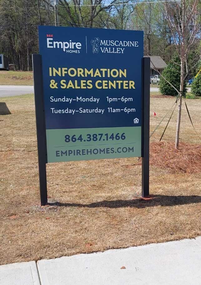 Exterior Signs for Model Home Sales Centers Exterior Signs for Model Home Sales Centers