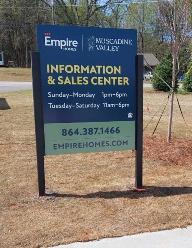 Exterior Signs for Model Home Sales Centers Exterior Signs for Model Home Sales Centers
