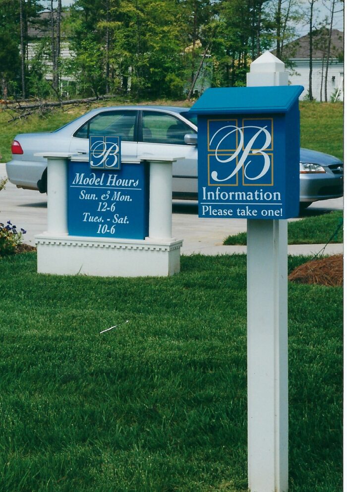 Brochure Boxes for Real-estate Sales Centers