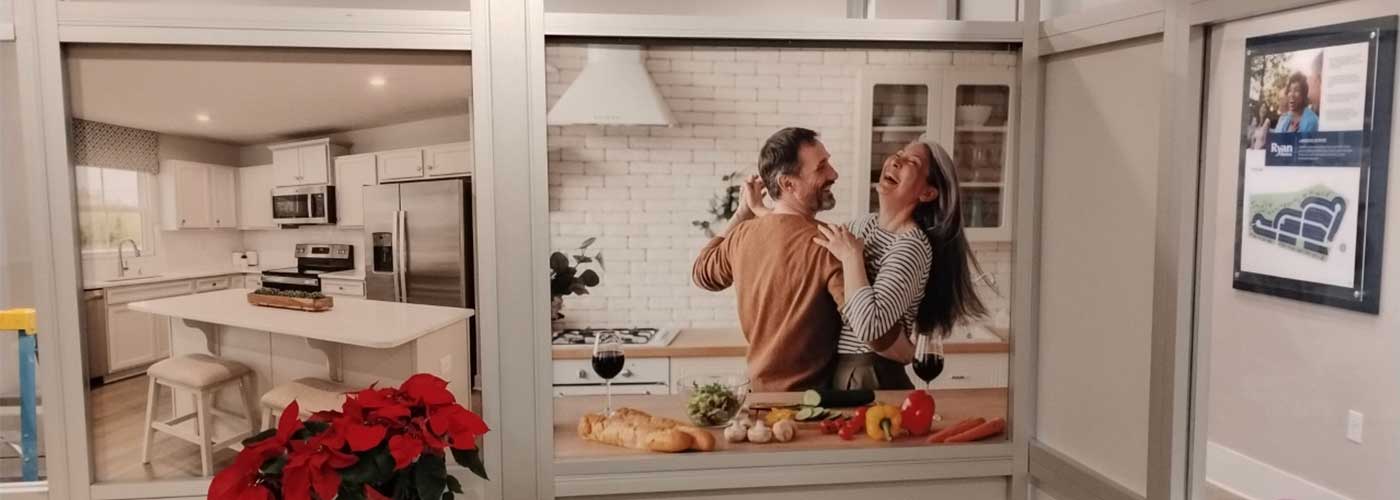 Community Marketing Displays for Model Homes